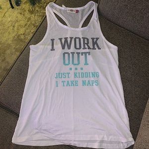 SO Work Out Tank Top